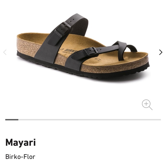 Nayarit Birkenstock Sandals Black - Picture 2 of 5
